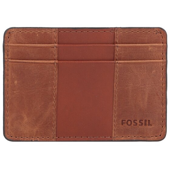 Fossil Everett Custodia per carte di credito in pelle 10 cm