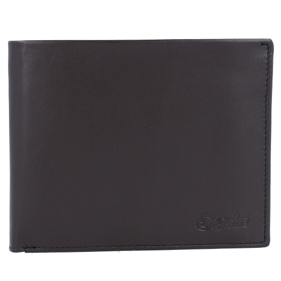 Esquire Nuovo Portafoglio di seta in pelle 12 cm