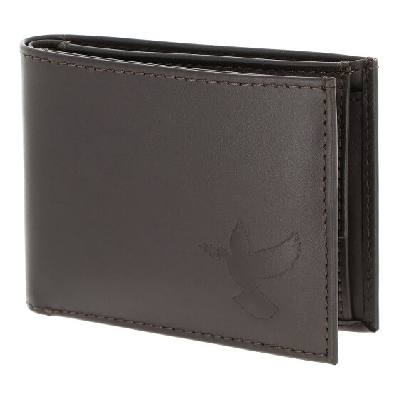 oxmox Leather Portafoglio Protezione RFID Vera Pelle 11 cm