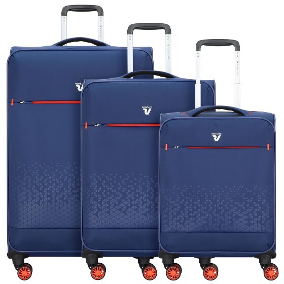 Roncato Crosslite 4 ruote Set di valigie 3 pezzi espandibile