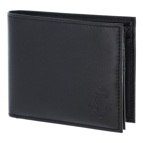 oxmox Leather Portafoglio Protezione RFID Vera Pelle 12 cm