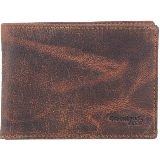 Greenland Nature Portafoglio Montana in pelle 12,5 cm