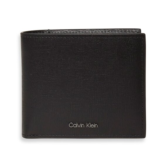 Calvin Klein Saffiano Portafoglio Protezione RFID Pelle 12 cm
