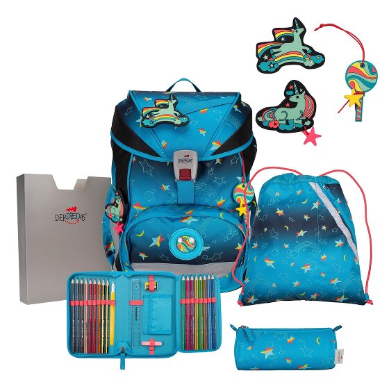 DerDieDas Set di zaini ErgoFlex LED 5 pezzi.