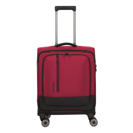 Travelite Crosslite 5.0 4 ruote Carrello della cabina S 55 cm Scomparto per laptop