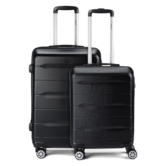Benzi 5583 4 ruote Set di valigie 2 pezzi