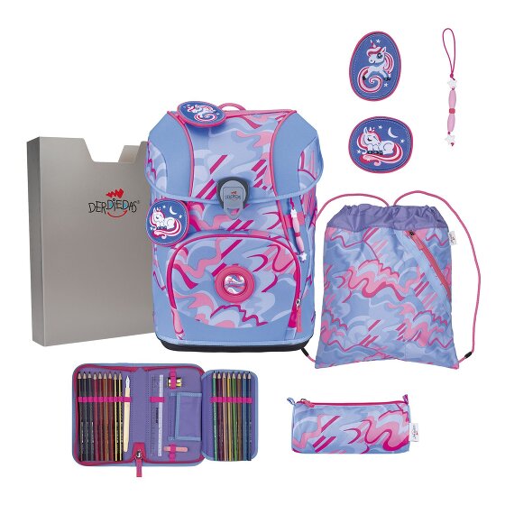 DerDieDas ErgoFlex Tiny Set di borse per la scuola 8 pezzi