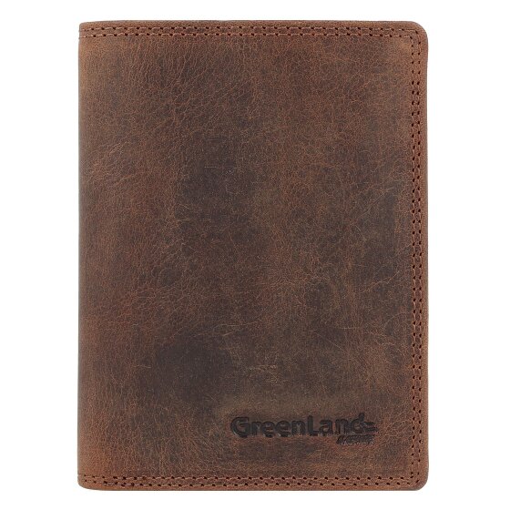 Greenland Nature Montenegro Portafoglio RFID in pelle 9 cm