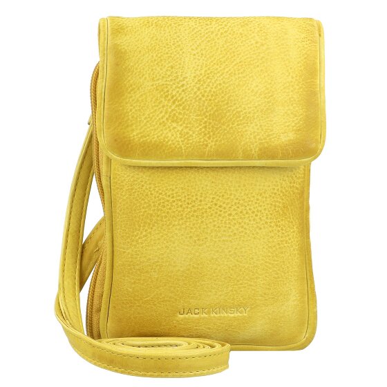 Jack Kinsky Custodia per cellulare Nassau RFID in pelle 9,5 cm