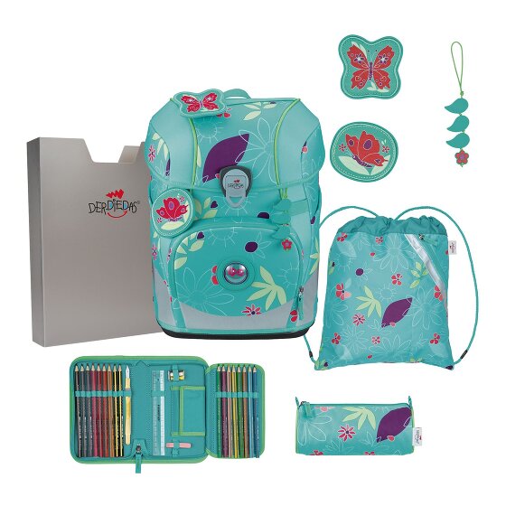 DerDieDas ErgoFlex Tiny Set di borse per la scuola 6 pezzi