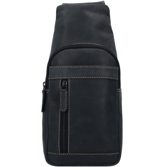 Jack Kinsky Baltimore 17 Borsa a tracolla in pelle 30 cm