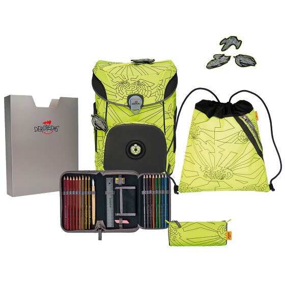 DerDieDas ErgoFlex Superflash Easy Set di borse per la scuola