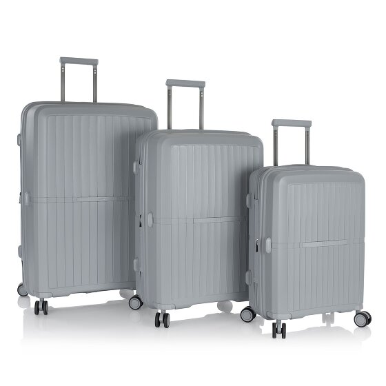 Heys AirLite 4 ruote Set di valigie 3 pezzi con piega di espansione Heys AirLite 4 ruote Set di valigie 3 pezzi con piega di espansione