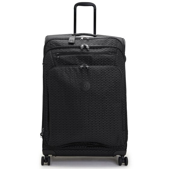 Kipling Basic Plus New Youri Spin 4 ruote Carrello L 76 cm con piega di espansione