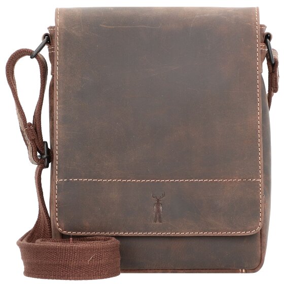 Jack Kinsky Baltimore 3 Borsa a tracolla in pelle 19 cm