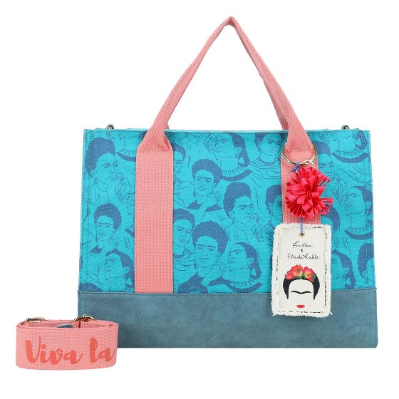 Fritzi aus Preußen Fritzi x Frida Kahlo Borsa shopper 40 cm