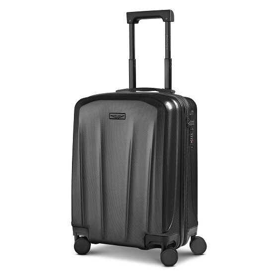 Police New York 4 ruote Trolley cabina S 54 cm espandibile