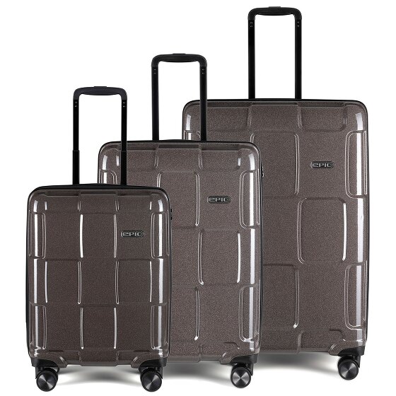 Epic Crate Reflex 4 ruote Set di valigie 3 pezzi