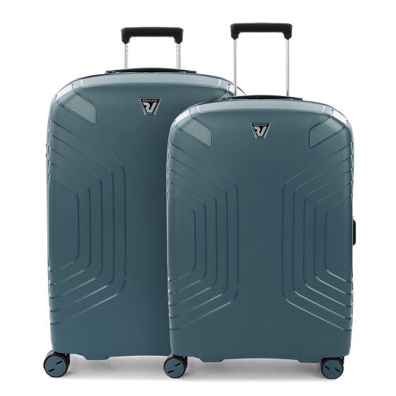 Roncato Ypsilon 4 ruote Set di valigie 2 pezzi con piega di espansione