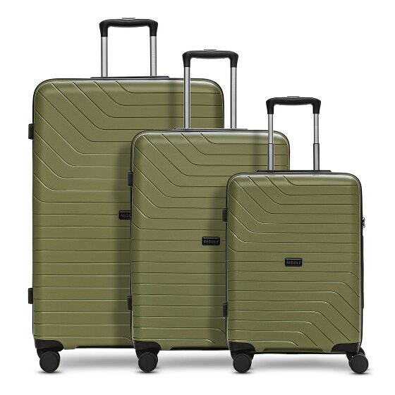 Redolz Essentials 05 3-SET 4 ruote Set di valigie 3 pezzi