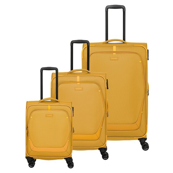 Travelite Umbria 4 ruote Set di valigie 3 pezzi con piega di espansione