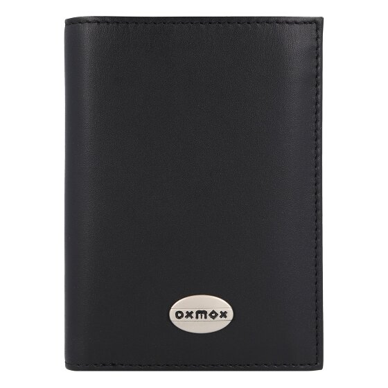 oxmox Leather Portafoglio Protezione RFID Pelle 9.5 cm