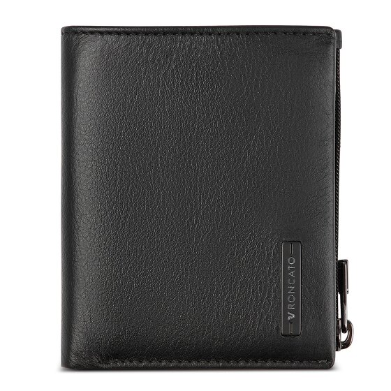 Roncato Detroit Portafoglio Protezione RFID Vera Pelle 8 cm