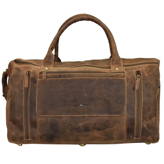 Greenburry Borsa da viaggio vintage in pelle 54 cm