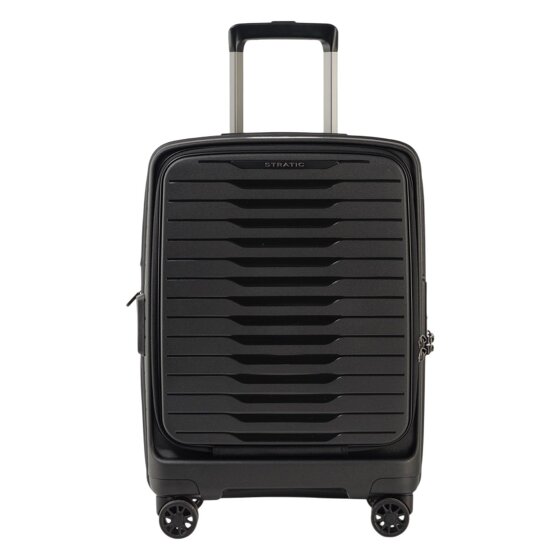 Stratic Novium 4 ruote Carrello della cabina S 55 cm Scomparto per laptop con piega di espansione