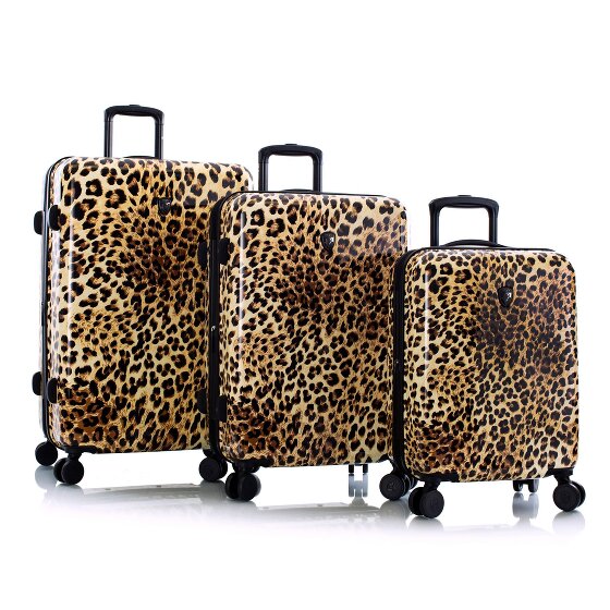 Heys Black Camo 4 ruote Set di valigie 3 pezzi con piega di espansione Heys Black Camo 4 ruote Set di valigie 3 pezzi con piega di espansione
