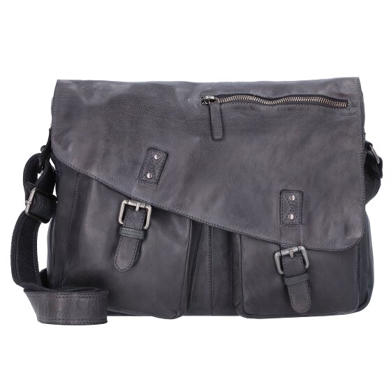 Greenburry GBVT Messenger in pelle 38 cm Scomparto per laptop