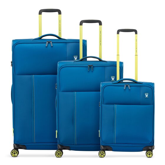 Roncato Move 4 ruote Set di valigie 3 pezzi con piega di espansione
