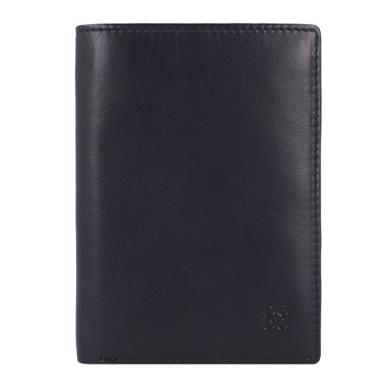 DuDu Tiberio Portafoglio Protezione RFID Vera Pelle 9.5 cm
