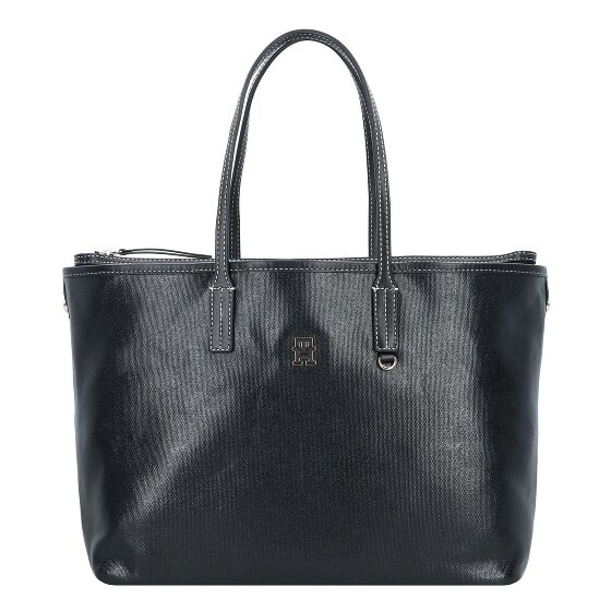 Tommy Hilfiger TH Monoplay Leather Borsa shopper 35 cm
