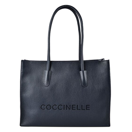 Coccinelle Myrtha Borsa a spalla Vera Pelle 40 cm Vano porta PC