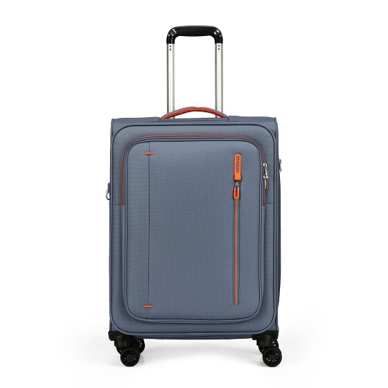 American Tourister Cloudrider 4 ruote Carrello M 67 cm con piega di espansione