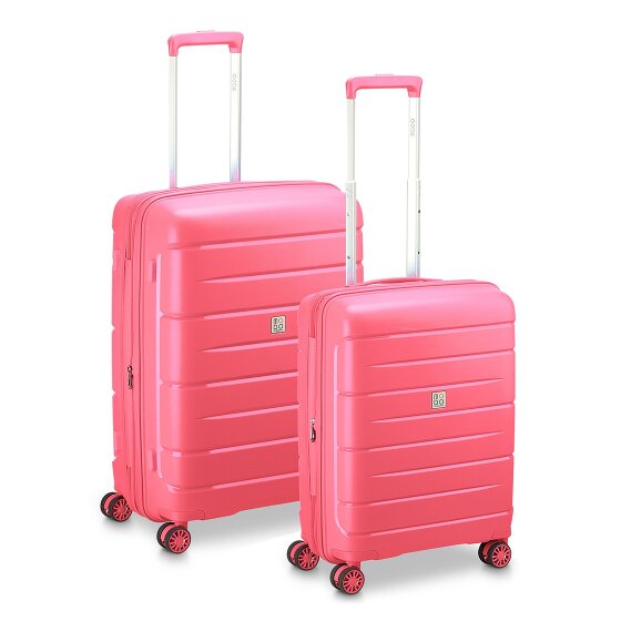 MODO by Roncato Starlight 3.0 4 ruote Set di valigie 2 pezzi con piega di espansione