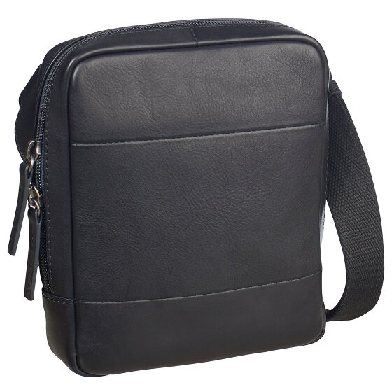 Leonhard Heyden Hamburg Borsa a tracolla in pelle 16 cm