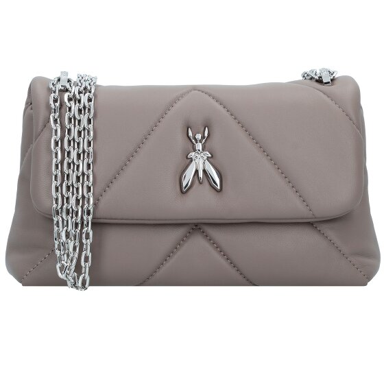 Patrizia Pepe Fly Borsa a tracolla in pelle imbottita 25 cm