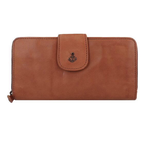 Harbour 2nd Anchor Love Portafoglio Protezione RFID Vera Pelle 19 cm