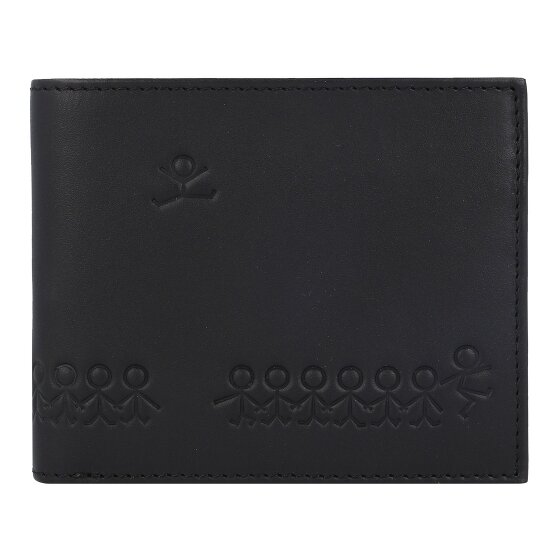 oxmox Leather Portafoglio Protezione RFID Pelle 12 cm