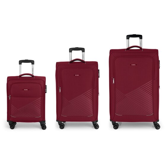Gabol Juego 3 Set di valigie a 4 ruote 3 pz.