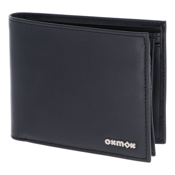 oxmox Leather Portafoglio Protezione RFID Vera Pelle 12 cm
