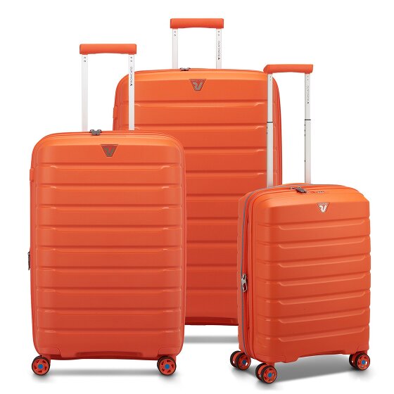 Roncato B-Flying Move 4 ruote Set di valigie 3 pezzi con piega di espansione