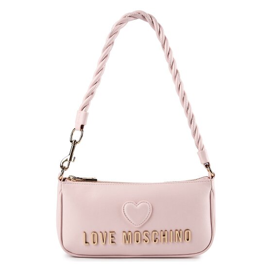 Love Moschino Cipria Borsa a spalla Vera Pelle 25 cm