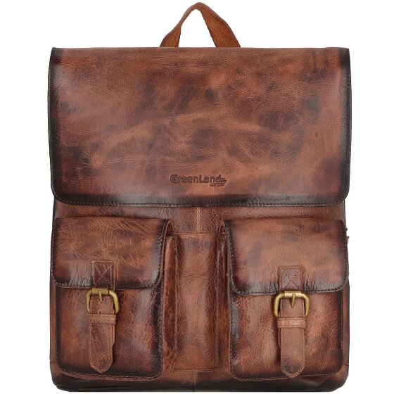 Greenland Nature Mascu & Line Zaino in pelle 39 cm