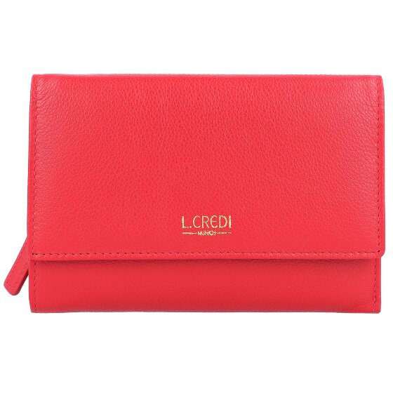 L.Credi Portafoglio Evelyn RFID in pelle 14,5 cm
