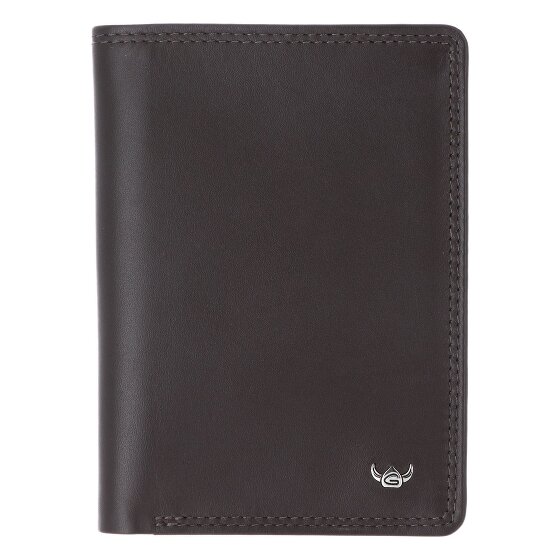 Golden Head Polo Identity Card Case RFID in pelle 9 cm