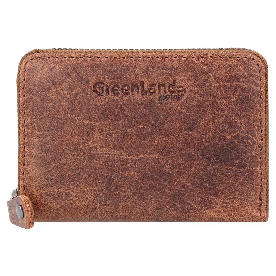 Greenland Nature Montana Custodia per carte di credito RFID in pelle 10,5 cm