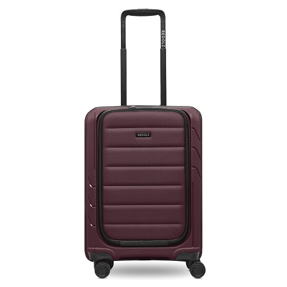 Redolz Essentials 17 Trolley da cabina a 4 ruote 55 cm con tasca morbida per laptop